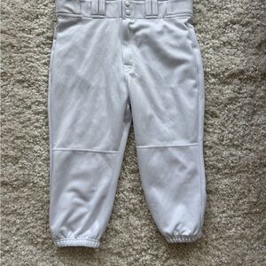 Easton Men's White Baseball Joggers